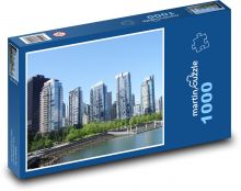 Vancouver - Kanada, miasto Puzzle 1000 elementów - 60x46 cm