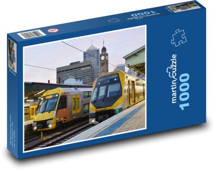Sydney - vlak, cestovanie - Puzzle 1000 dielikov, rozmer 60x46 cm
