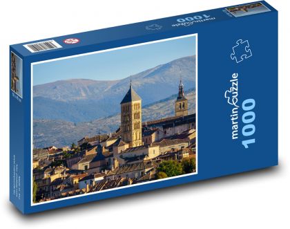 Segovia - Spain, bell tower - Puzzle 1000 pieces, size 60x46 cm 