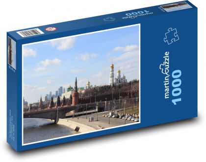 Rosja - Kreml, Moskwa - Puzzle 1000 elementów, rozmiar 60x46 cm