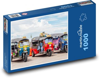 Schmierfett - Fahrzeug, Taxi - Puzzle - 1000 Teile