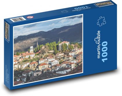 Ohrid - Severné Macedónsko, mesto - Puzzle 1000 dielikov, rozmer 60x46 cm