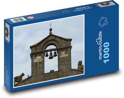 Gate with bells - Puzzle 1000 pieces, size 60x46 cm 