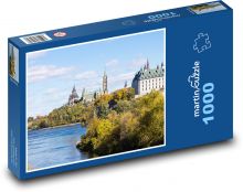 Ottawa - Parlament, Kanada Puzzle 1000 dielikov - 60 x 46 cm 