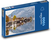 Lake Hallstatt - Austria Puzzle 1000 pieces - 60 x 46 cm 