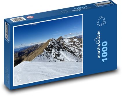 Pianchette - alpská hora, Taliansko - Puzzle 1000 dielikov, rozmer 60x46 cm