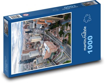 Bogota - město, Kolumbie - Puzzle 1000 dílků, rozměr 60x46 cm