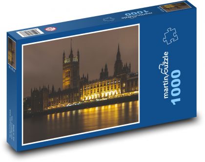 Panorama von London - Palace of Westminster - Puzzle - 1000 Teile