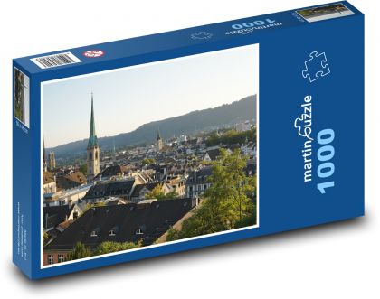 Zürich - Schweiz, Stadt - Puzzle - 1000 Teile