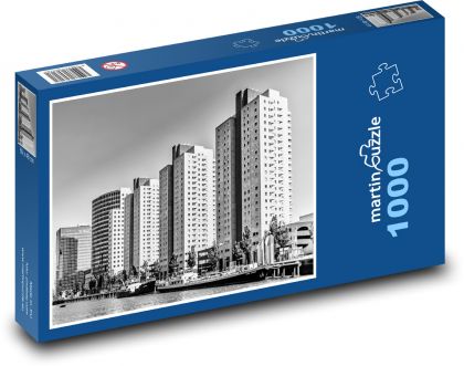 Rotterdam - Netherlands - Puzzle 1000 pieces, size 60x46 cm 