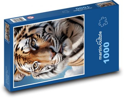 Tiger - Katze - Puzzle - 1000 Teile