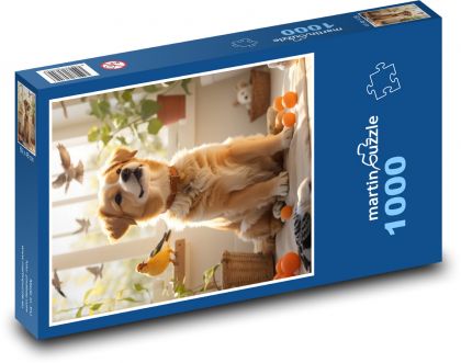 Niedlicher Welpe - Puzzle - 1000 Teile