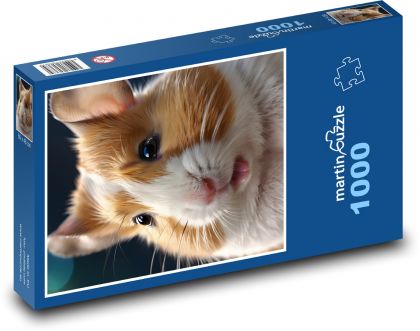 Brown hamster - rodent - Puzzle 1000 pieces, size 60x46 cm 