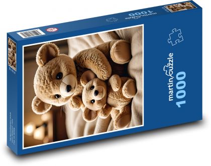 Teddybären zum Spielen - Puzzle - 1000 Teile