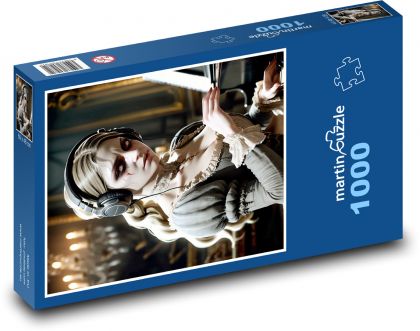 Kobieta - zombie grające na fortepianie - Puzzle 1000 elementów, rozmiar 60x46 cm