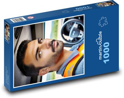 Muž - stavebný, robotník - Puzzle 1000 dielikov, rozmer 60x46 cm