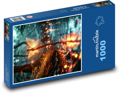 Tancujúca víla elfov - Puzzle 1000 dielikov, rozmer 60x46 cm