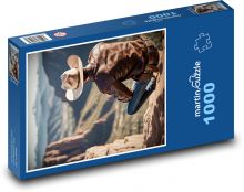 Cowboy in nature Puzzle 1000 pieces - 60 x 46 cm