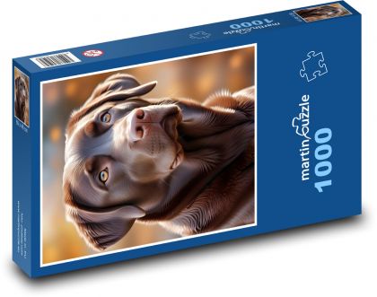 Labrador - domácí mazlíček - puzzle 1000 dílků