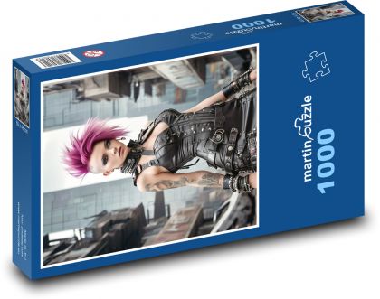 Extravagant woman - Puzzle 1000 pieces, size 60x46 cm 