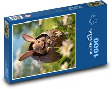 Velikonoce - zajíček Puzzle 1000 dílků - 60 x 46 cm