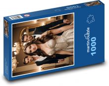 Kobieta i dwóch mężczyzn, para Puzzle 1000 elementów - 60x46 cm