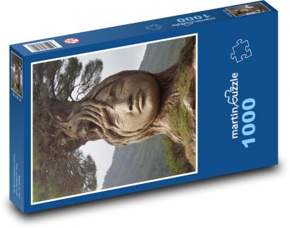 Strom ve tváři - Puzzle 1000 dílků, rozměr 60x46 cm