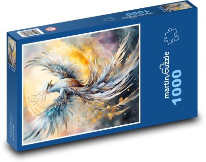 Phoenix - vták, zviera - Puzzle 1000 dielikov, rozmer 60x46 cm