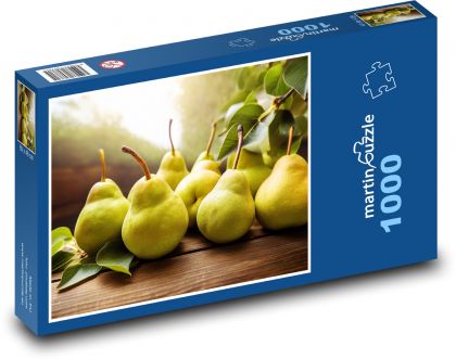 Hruška - sladné ovoce - Puzzle 1000 dílků, rozměr 60x46 cm