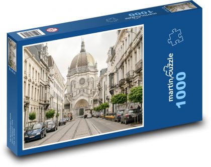 Church of St. Mary - Brussels - Puzzle 1000 pieces, size 60x46 cm 