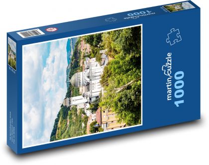 Budova - Rumunsko - Puzzle 1000 dielikov, rozmer 60x46 cm