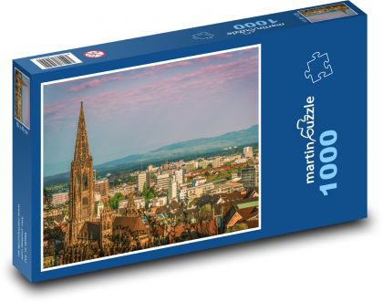 Freiburg - Germany - Puzzle 1000 pieces, size 60x46 cm 
