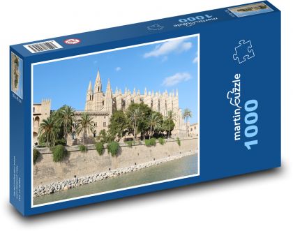 Mallorca - Palma de Mallorca - Puzzle 1000 pieces, size 60x46 cm 