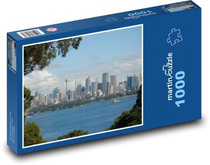 Sydney - přístav, moře - Puzzle 1000 dílků, rozměr 60x46 cm