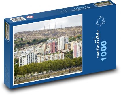 Tbilisi - Gruzínsko - Puzzle 1000 dielikov, rozmer 60x46 cm