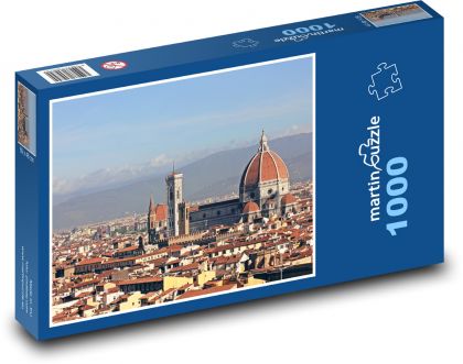 Toskánsko - Florencie, Itálie - puzzle 1000 dílků