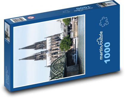 Hohenzollernbrücke - Köln, Deutschland - Puzzle - 1000 Teile