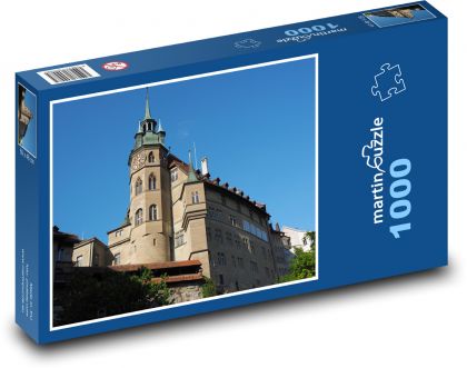 Freiburg - Rathaus, Schweiz - Puzzle - 1000 Teile