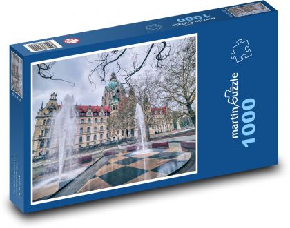 Radnica - Hannover, Dolné Sasko - Puzzle 1000 dielikov, rozmer 60x46 cm