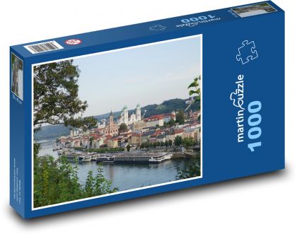 Passport - Danube, Germany - Puzzle 1000 pieces, size 60x46 cm 