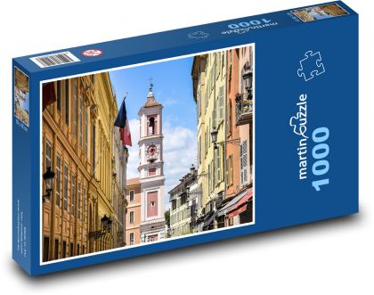 Prowansja - Francja, miasto - Puzzle 1000 elementów, rozmiar 60x46 cm