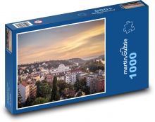 Stmívání nad městem Puzzle 1000 dílků - 60 x 46 cm