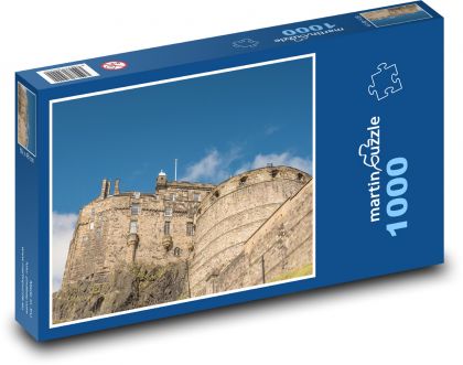 Edinburský hrad - Európa - Puzzle 1000 dielikov, rozmer 60x46 cm