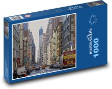 New York - Spojené státy americké Puzzle 1000 - 60x46 cm