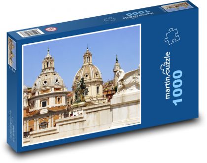 Itálie - Řím - Puzzle 1000 dílků, rozměr 60x46 cm
