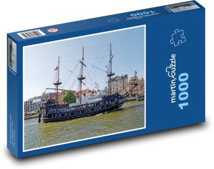 Cruise cruise ship - Puzzle 1000 pieces, size 60x46 cm 