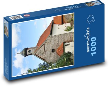 Kostol - kaplnka - Puzzle 1000 dielikov, rozmer 60x46 cm