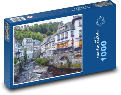 Monschau - historische Häuser - Puzzle - 1000 Teile