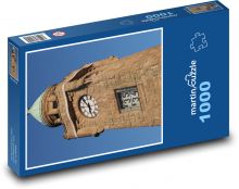 Hamburk - věž, Německo Puzzle 1000 - 60x46 cm