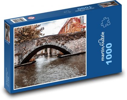 Most - Rieka - Puzzle 1000 dielikov, rozmer 60x46 cm